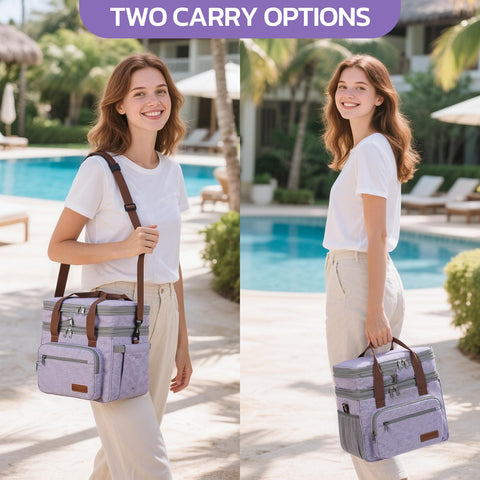 Maelstrom detachable straps offer comfortable, hands-free carrying options.