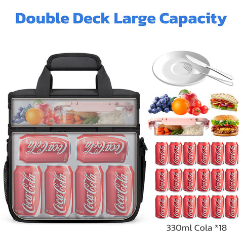 Maelstrom lunch box adjustable shoulder strap for comfortable carrying.