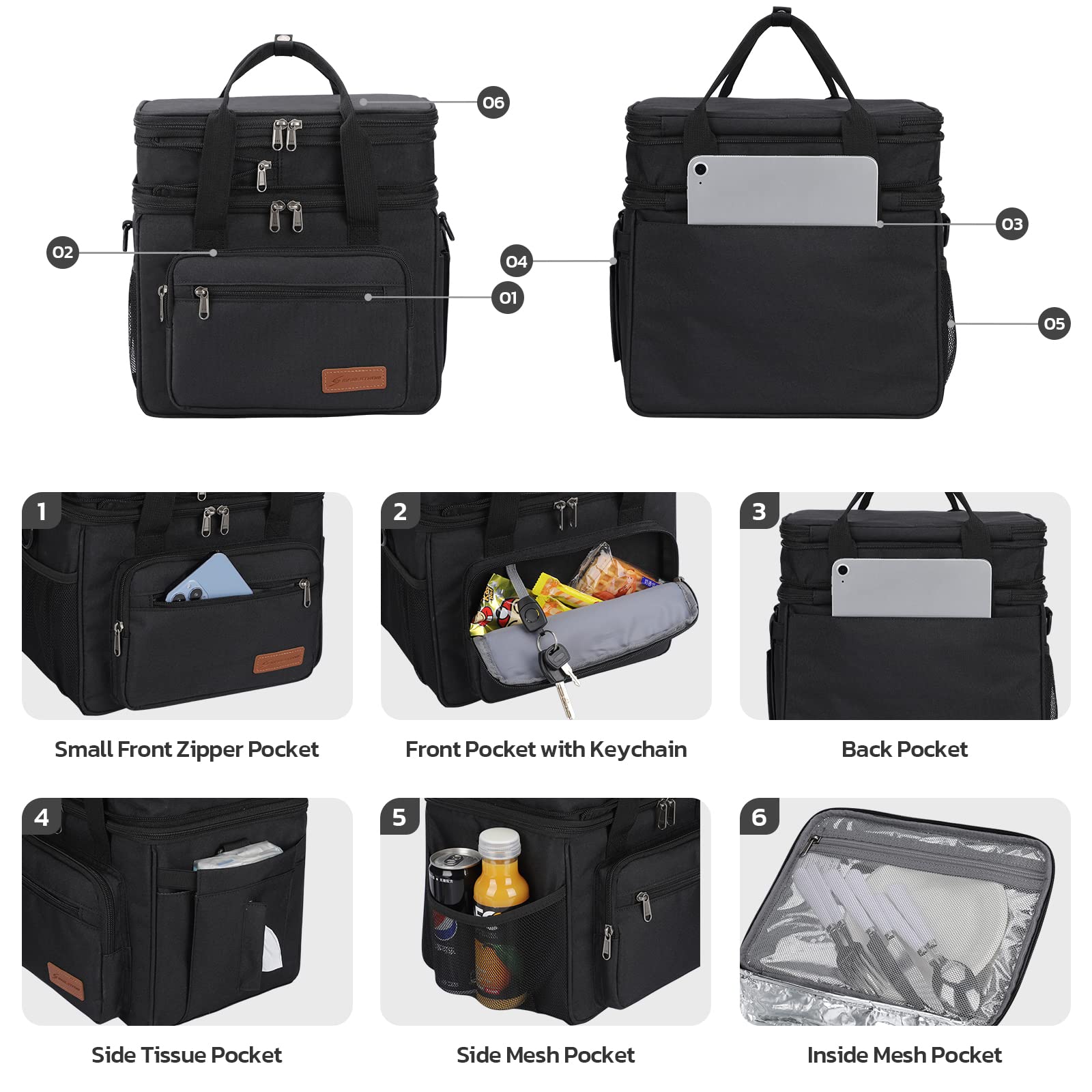Maelstrom lunch box expanded to 23L for drinks and meals