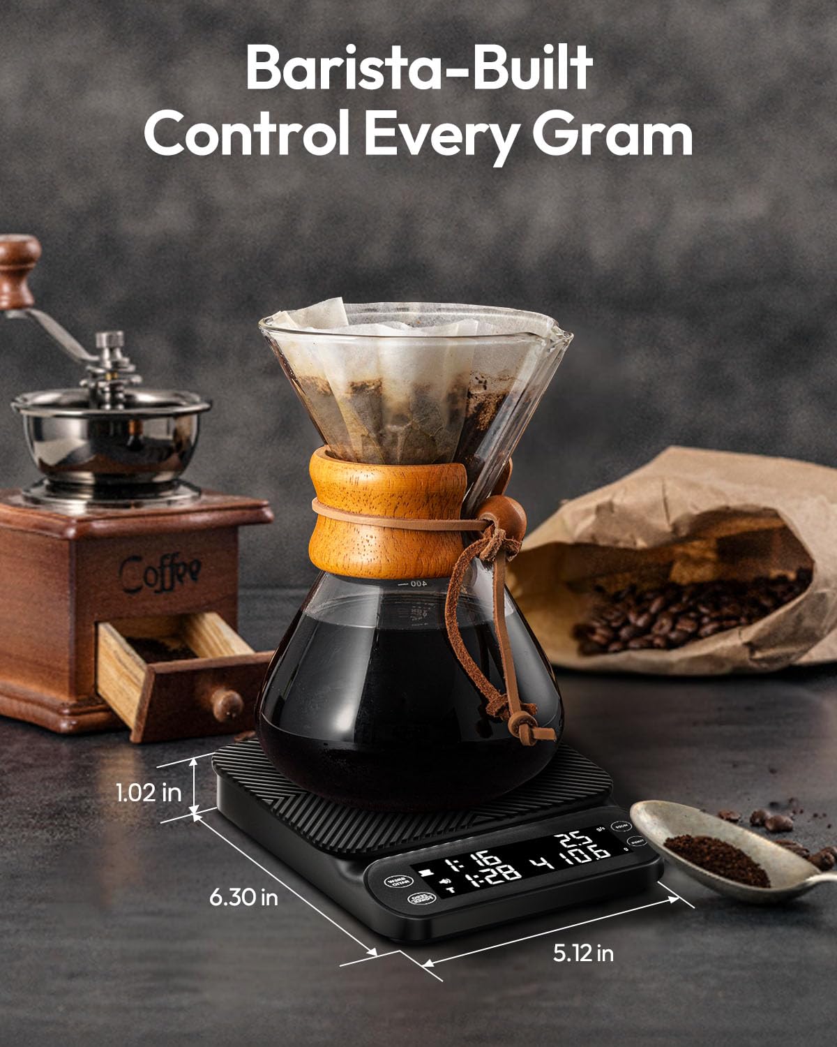 Maestri House S3 durable matte body designed for daily coffee routines.