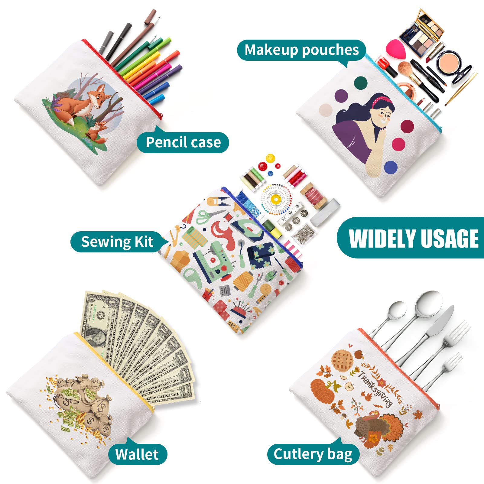MAFYE high-quality durable canvas material for reusable use