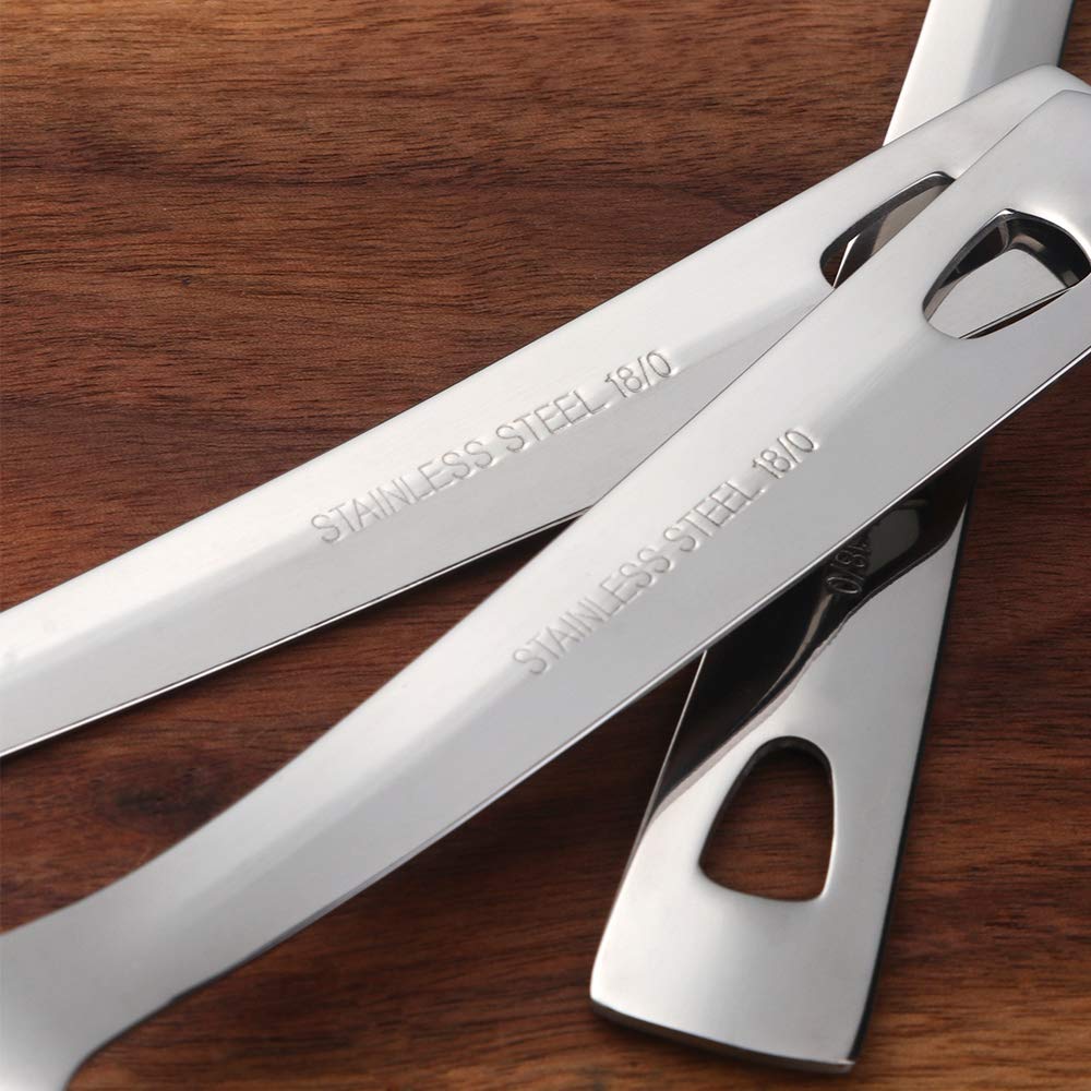 Magatu dishwasher-safe serving spoons for quick cleanup after meals and events.