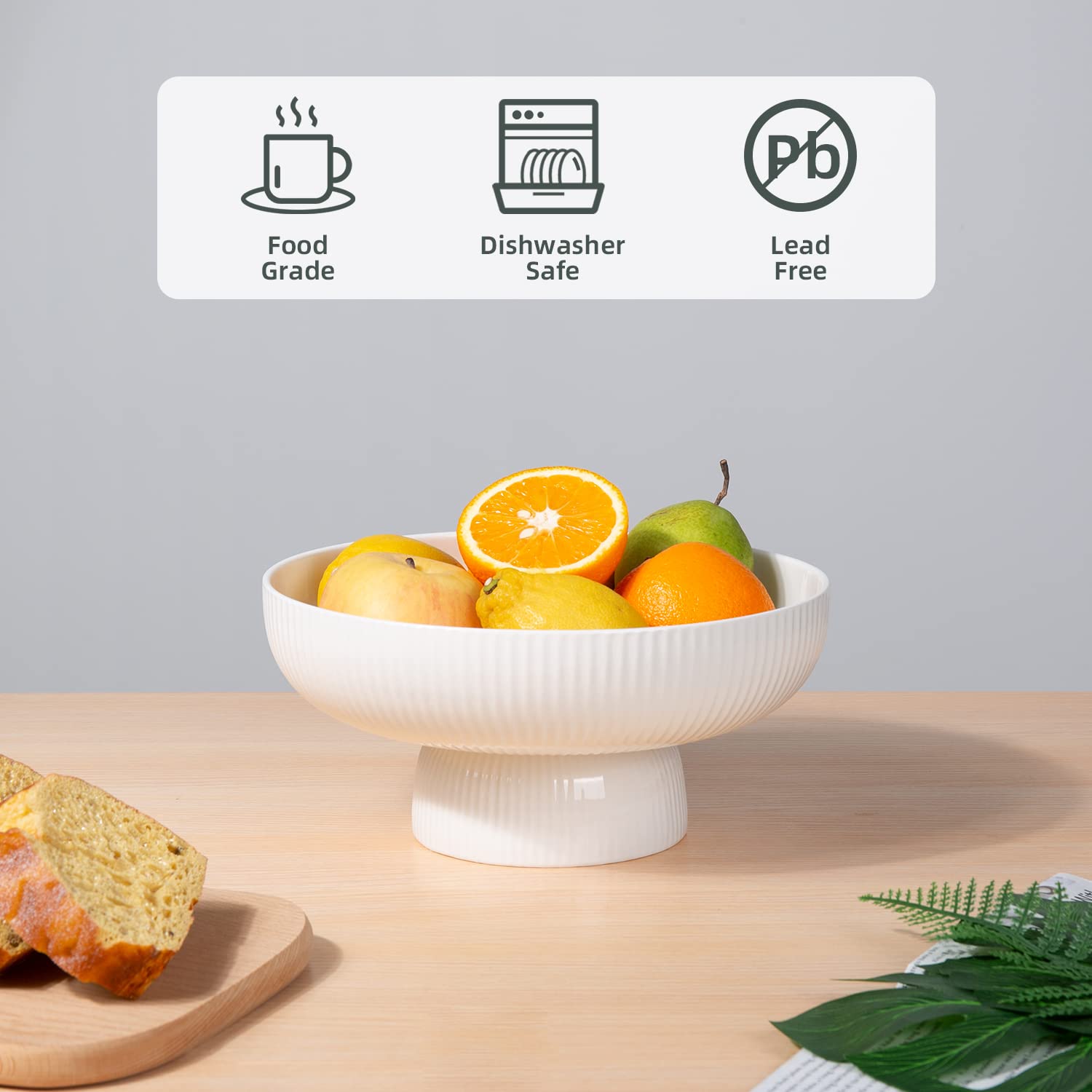Magclay fruit bowl on countertop ready for everyday display
