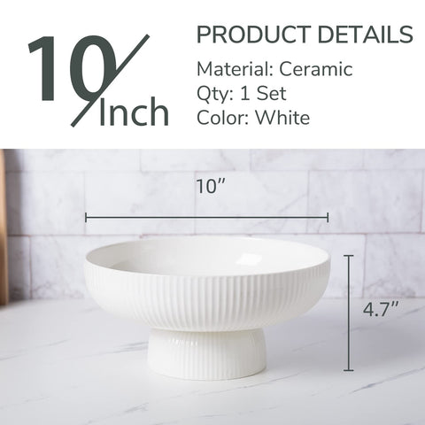 Magclay fruit bowl side view highlighting sleek silhouette