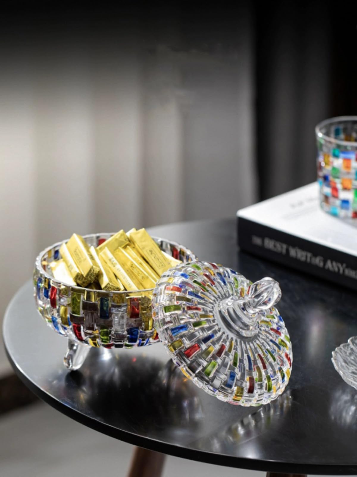 Perfect for gifting at holidays or birthdays, with easy lid access.
