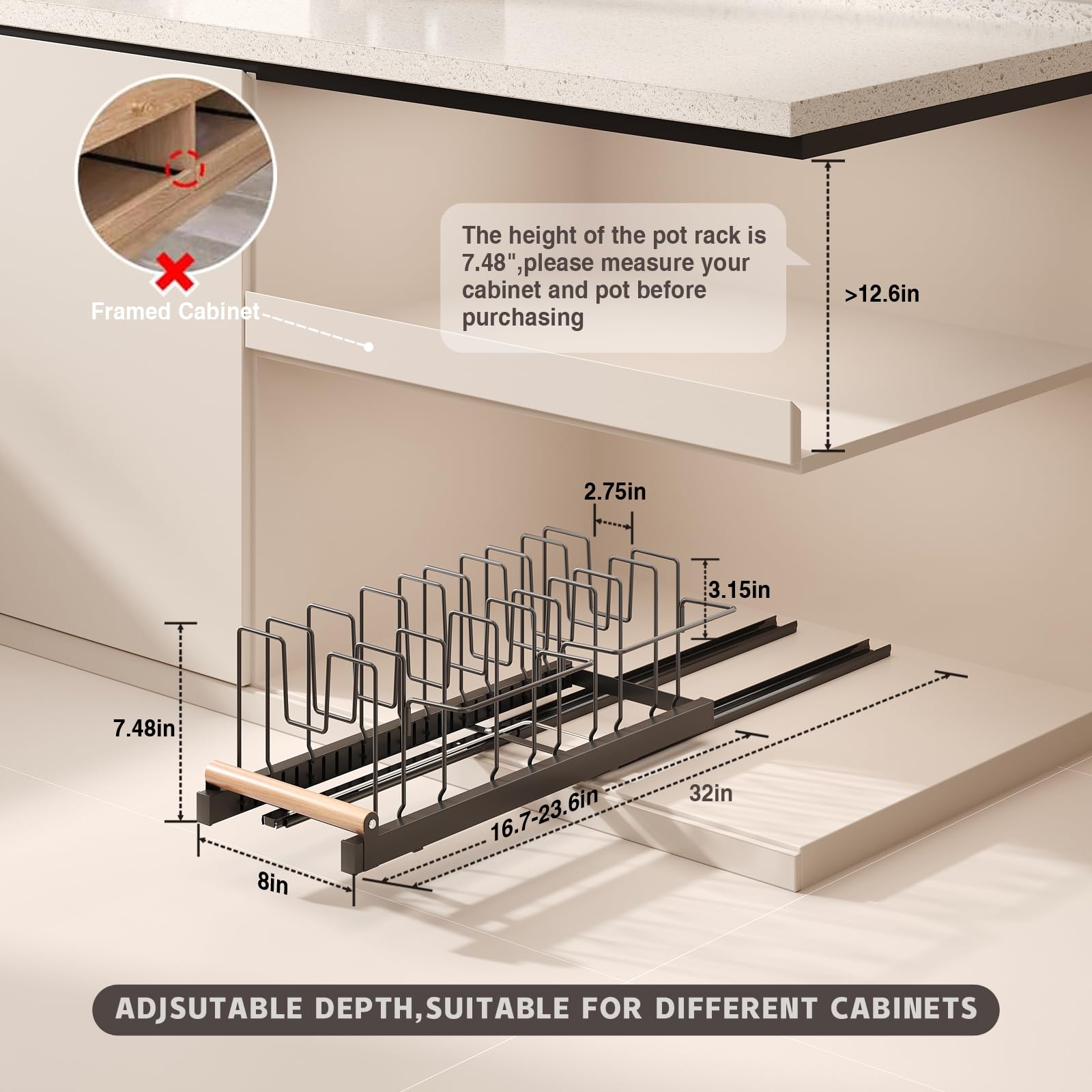 Magheo adhesive strips or drilling mounts for flexible mounting