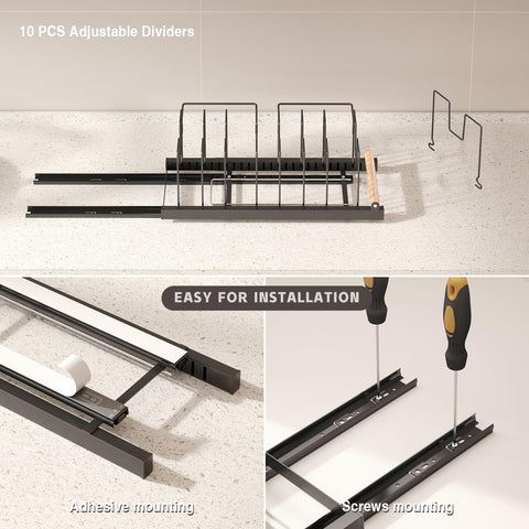 Magheo carbon-steel heavy-duty rack with durable paint finish