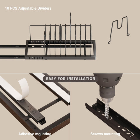 Magheo upgraded base wires prevent interference and ensure smooth slides.