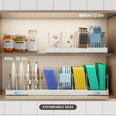 Magheo upgraded ABS base protects non-stick finishes and resists wear.