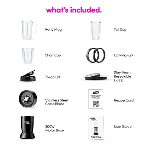 Magic Bullet 11-piece set image shows complete assembly in one view.