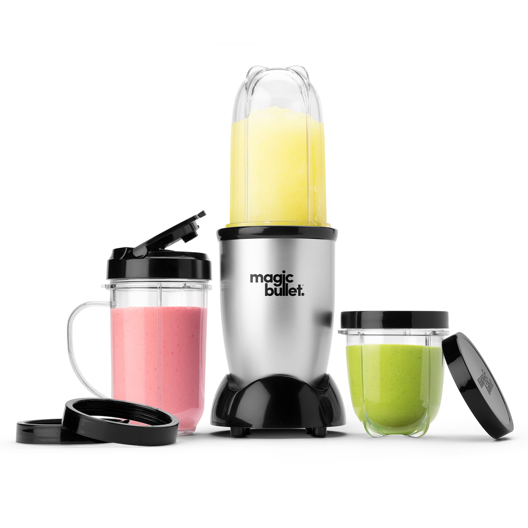 Magic Bullet base with cross blade for quick blending and chopping tasks