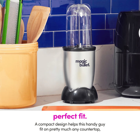 Magic Bullet lip rings secure lids for mess-free pouring