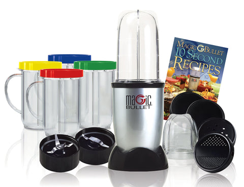 Magic Bullet MBR-1701 assembly shows compact blending for quick meals