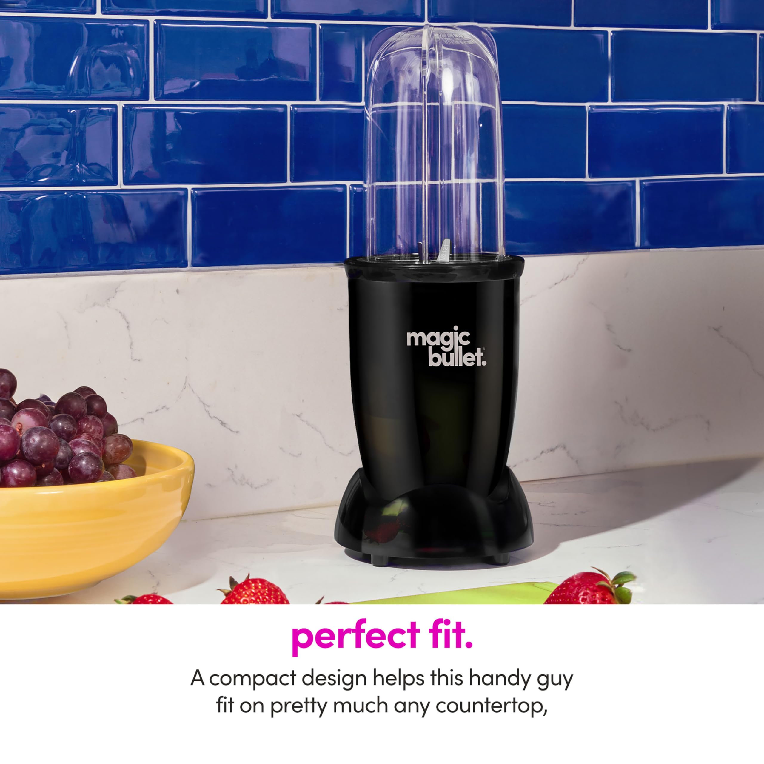 Magic Bullet recipe guide included to inspire new sauces, smoothies, and dips