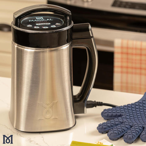 Magical Butter DecarBox with digital thermometer ensuring consistent decarboxylation for reliable results.
