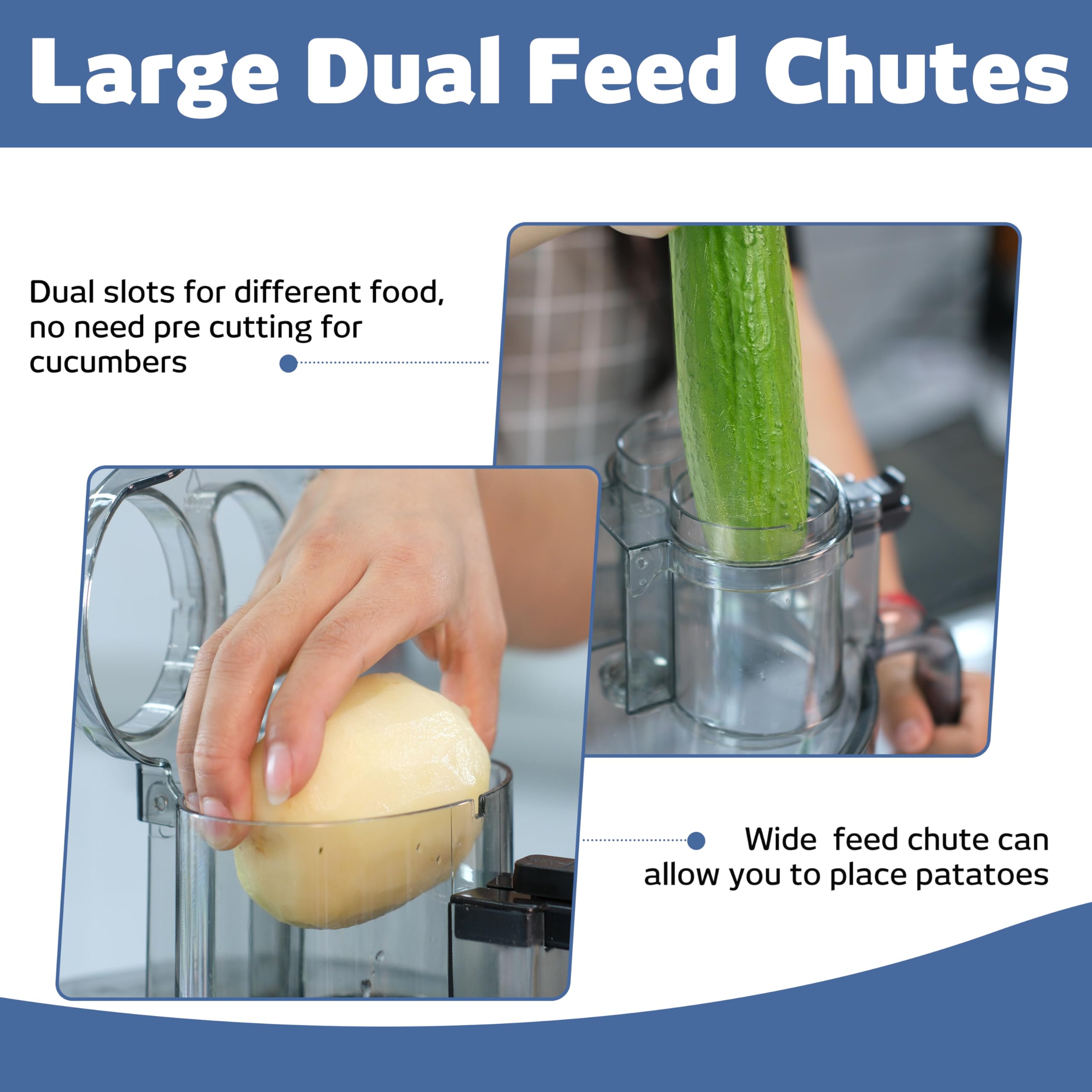 Magiccos chopper blade and dough blade offer versatile prep options