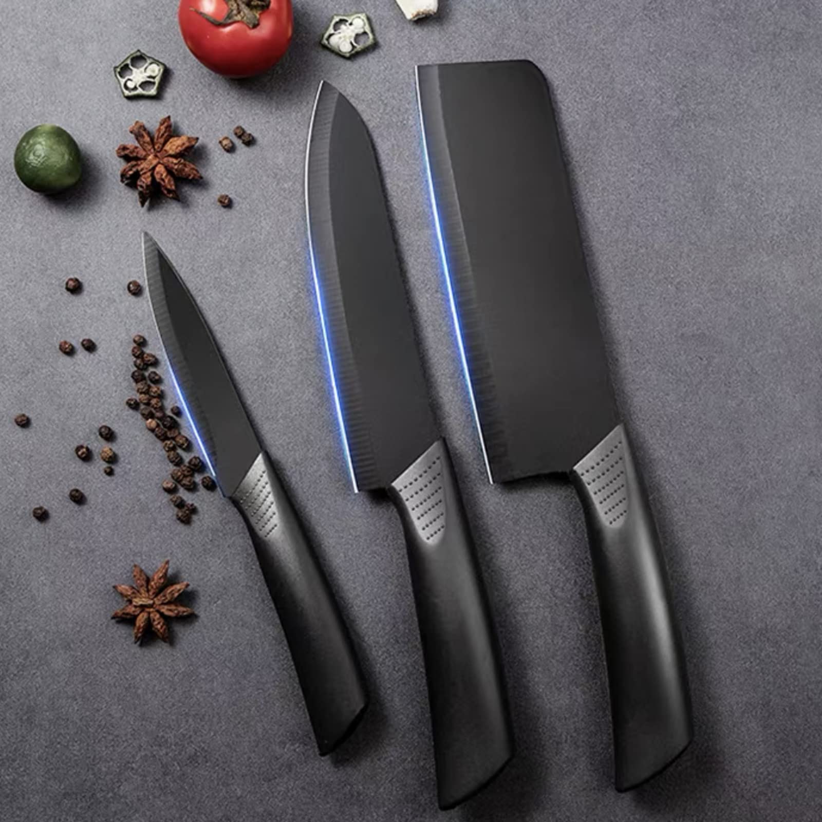 Magicorange boning knife black for clean trimming and flexibility