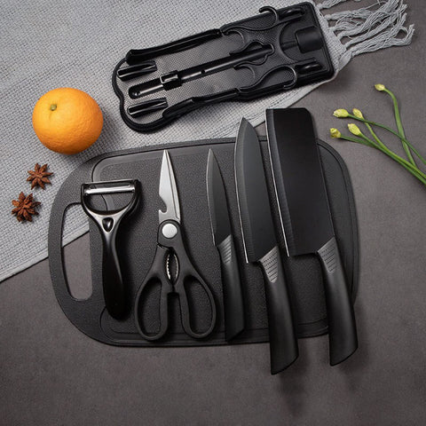 Magicorange knife block and sheaths for safe blade storage