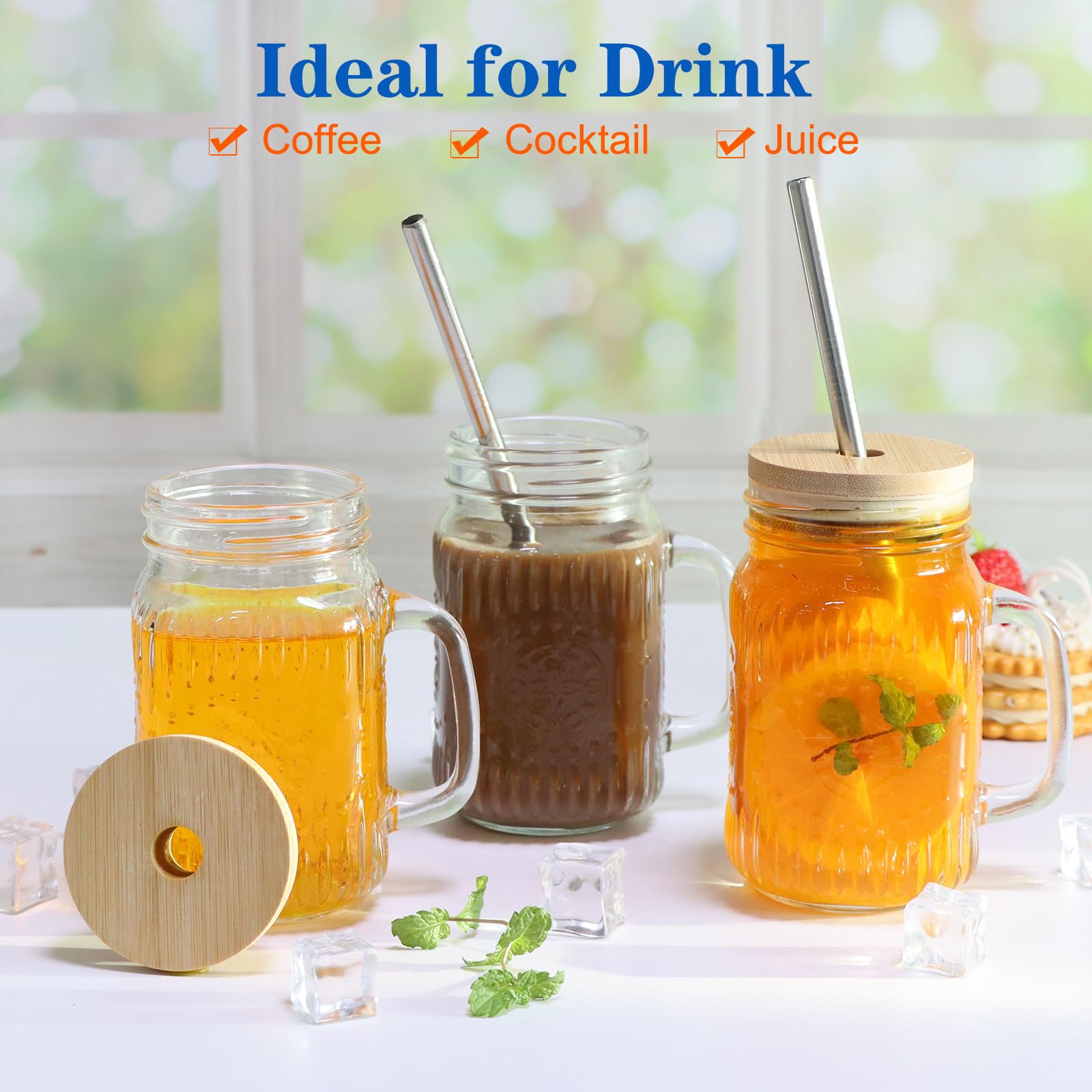 Magicsky jars are perfect for overnight oats, snacks, or salads on the go.