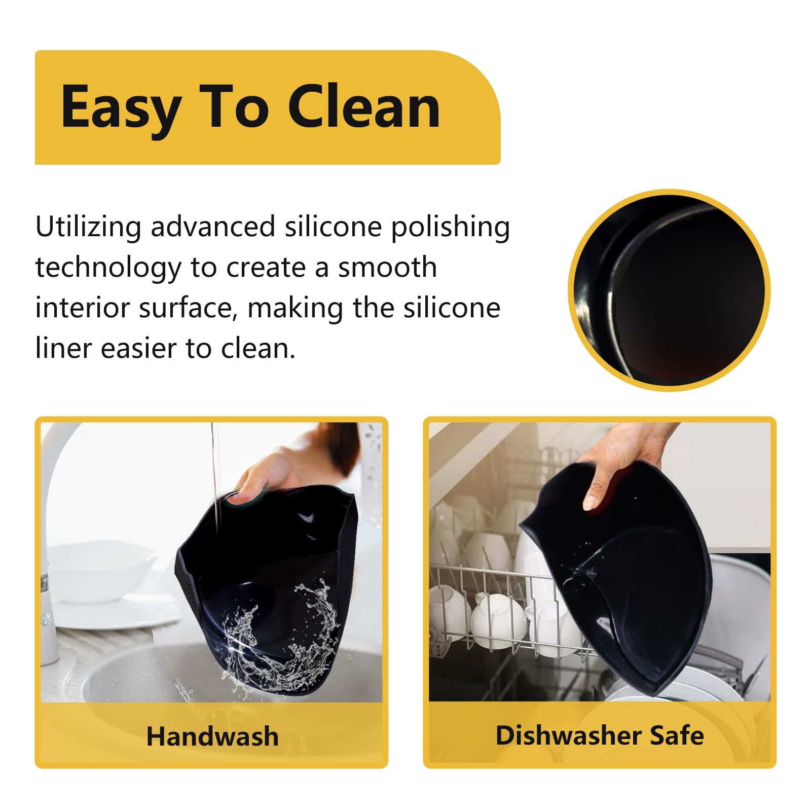 Magikichen BPA-free silicone liner preserves your slow cooker and flavors