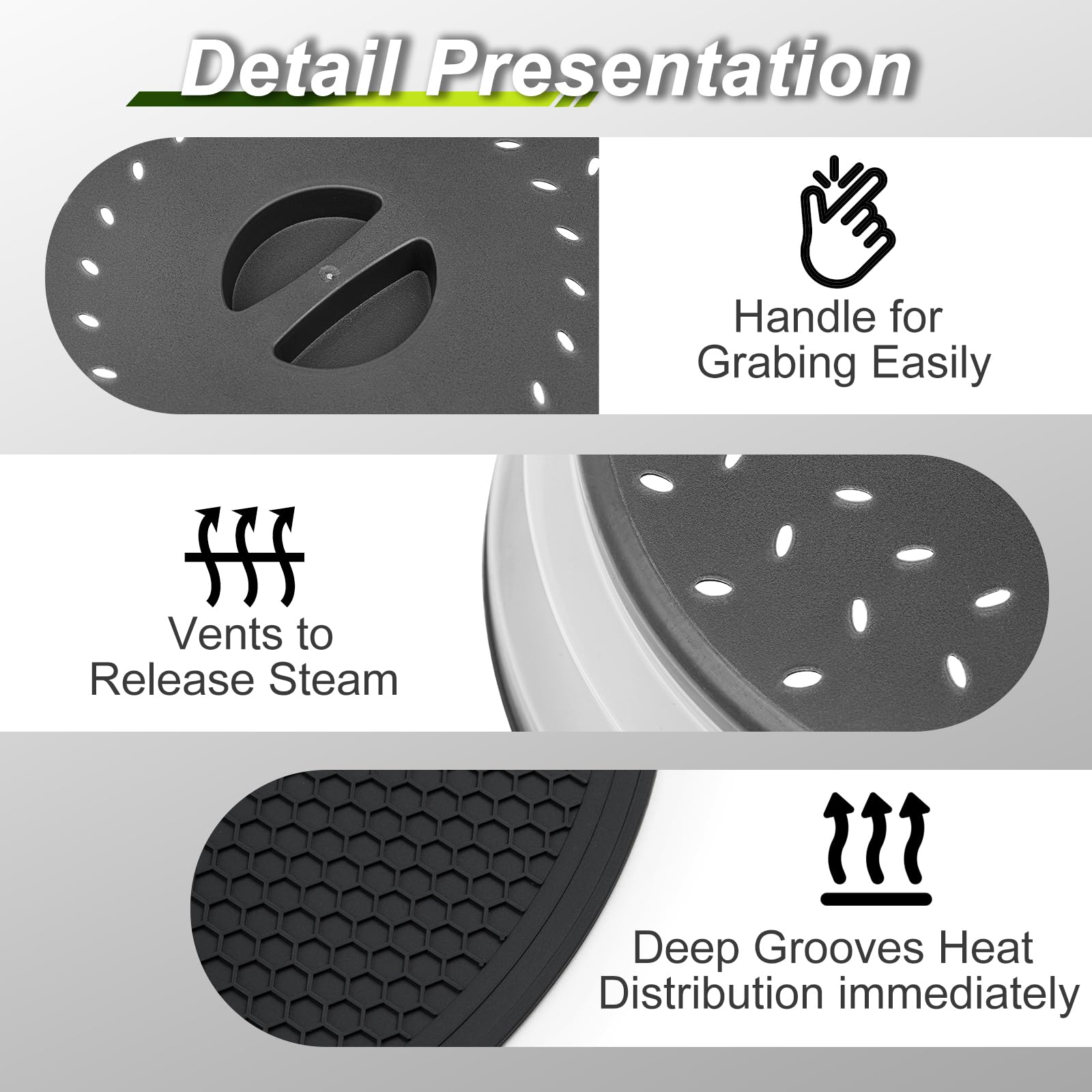 MAGJIUKE large-oven compatible cover fits microwaves with 25L+ capacity