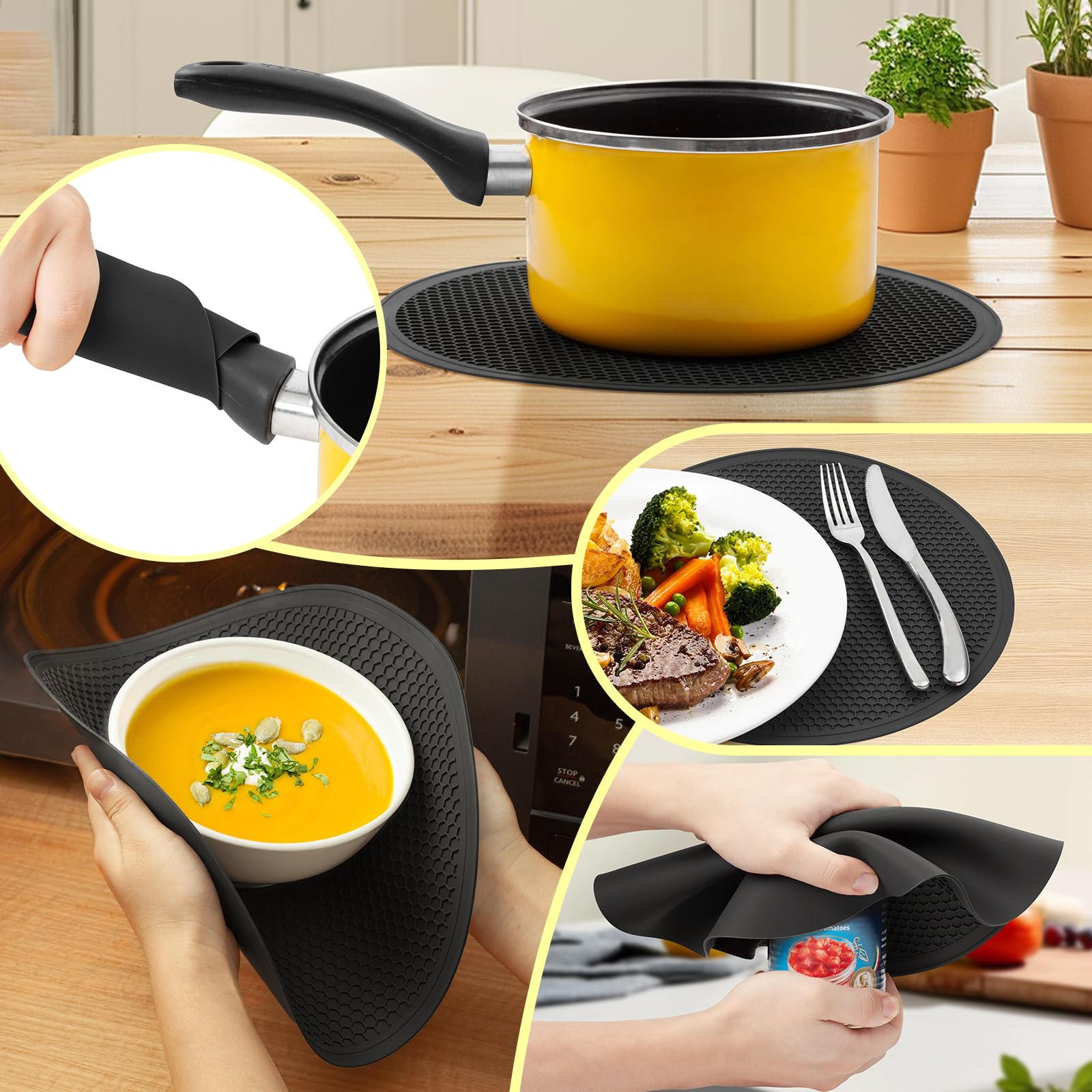 MAGJIUKE heat-resistant up to 392°F compatible with daily microwaving.