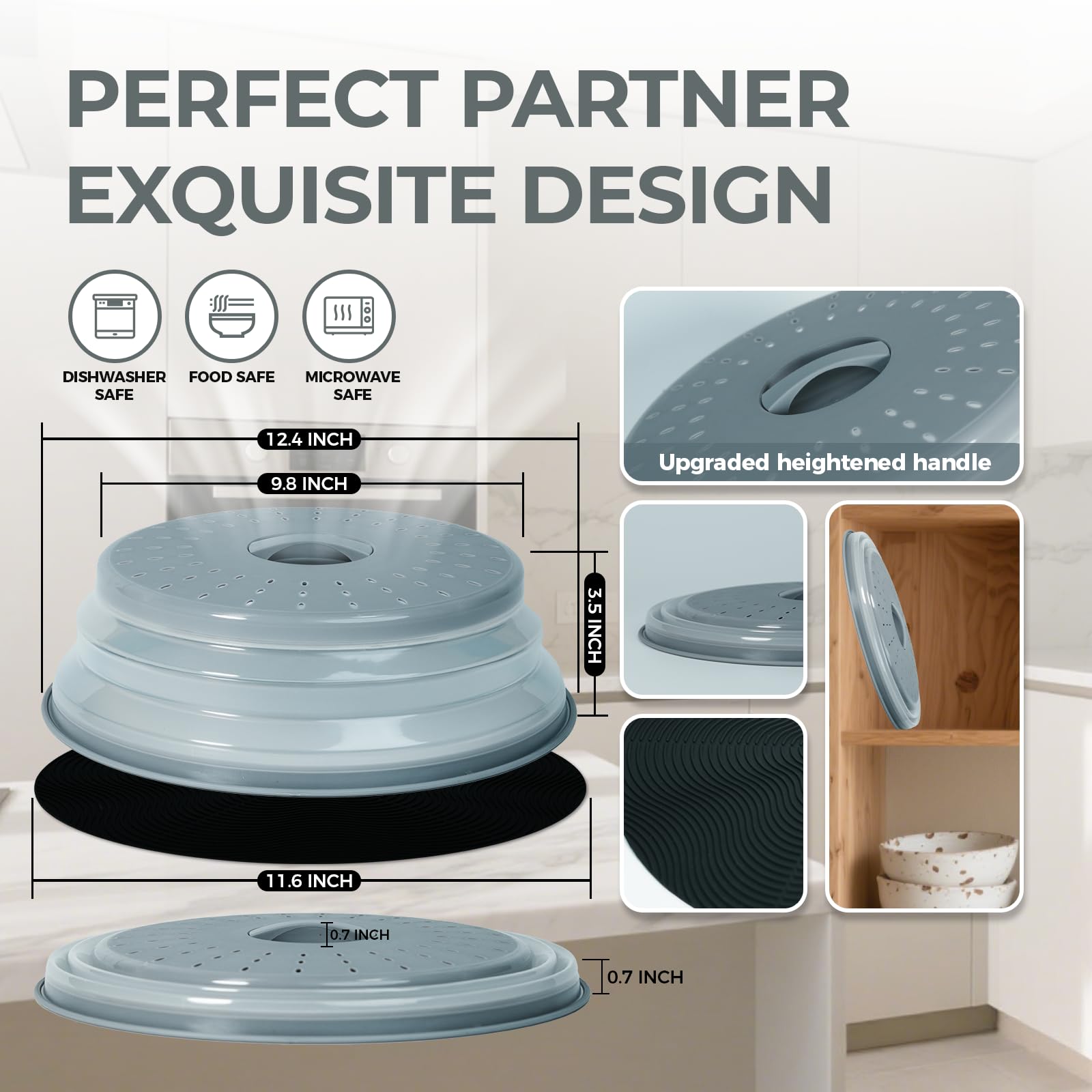 MAGJIUKE silicone trivet doubles as mat and heat shield