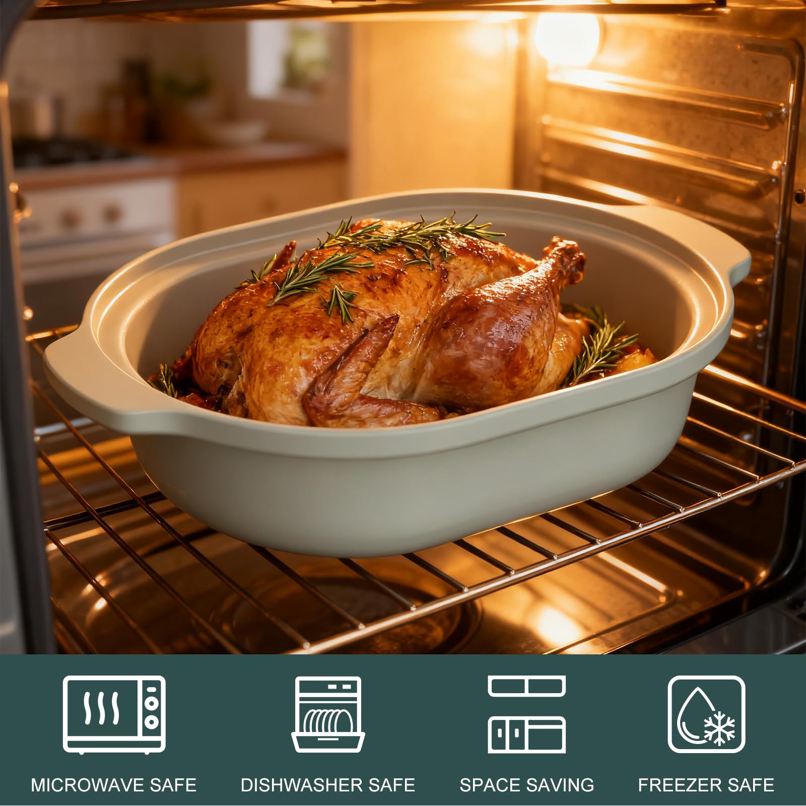 Magnifique Experience Delight 4qt capacity serves 4-plus meals for family gatherings.