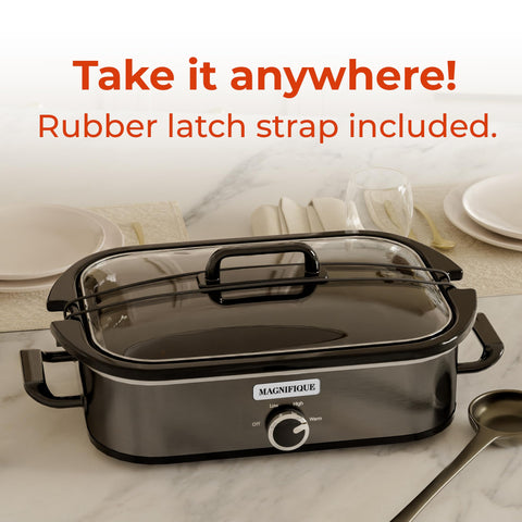 Magnifique Experience Delight dishwasher-safe components save time on cleanup