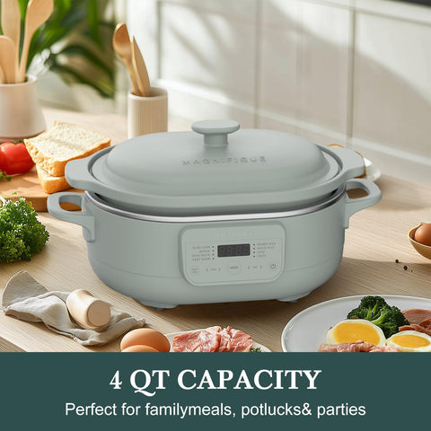 Magnifique Experience Delight versatile claypot cooking for braise, slow cook, and rice.