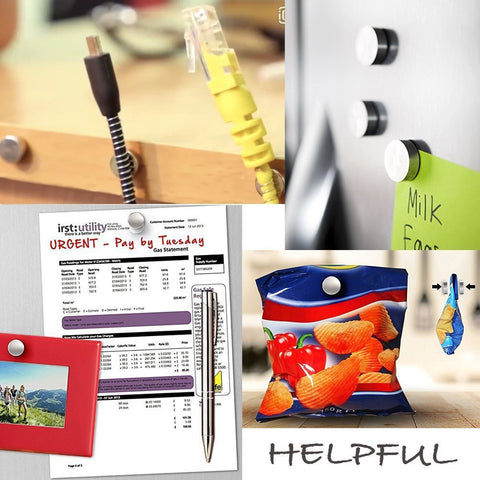 Magpross magnets suitable for lightweight prototyping and manufacturing tasks.