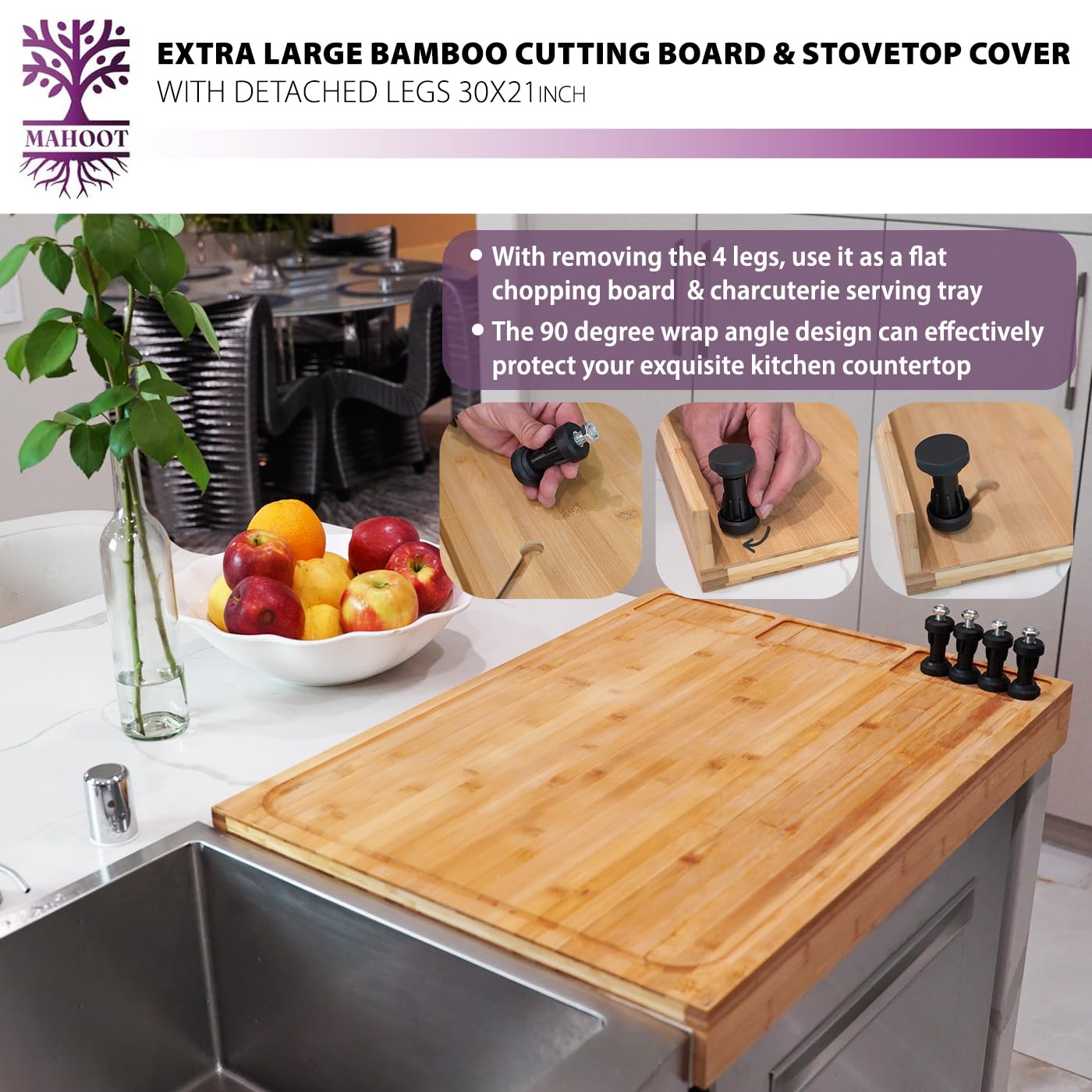 Hand wash care keeps MAHOOT board looking like new