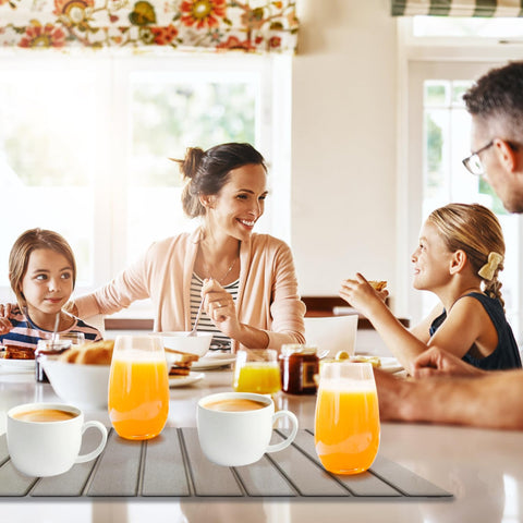 Maigandamai drying mat in a compact kitchen or RV, space-saving solution.