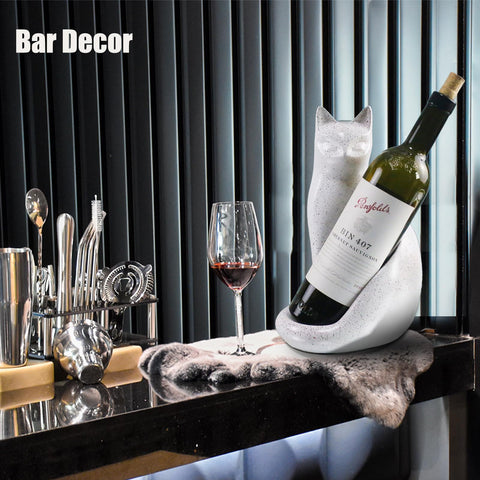 MAIHOM cat wine rack dimensions 7.48 by 5.7 by 11.41 inches