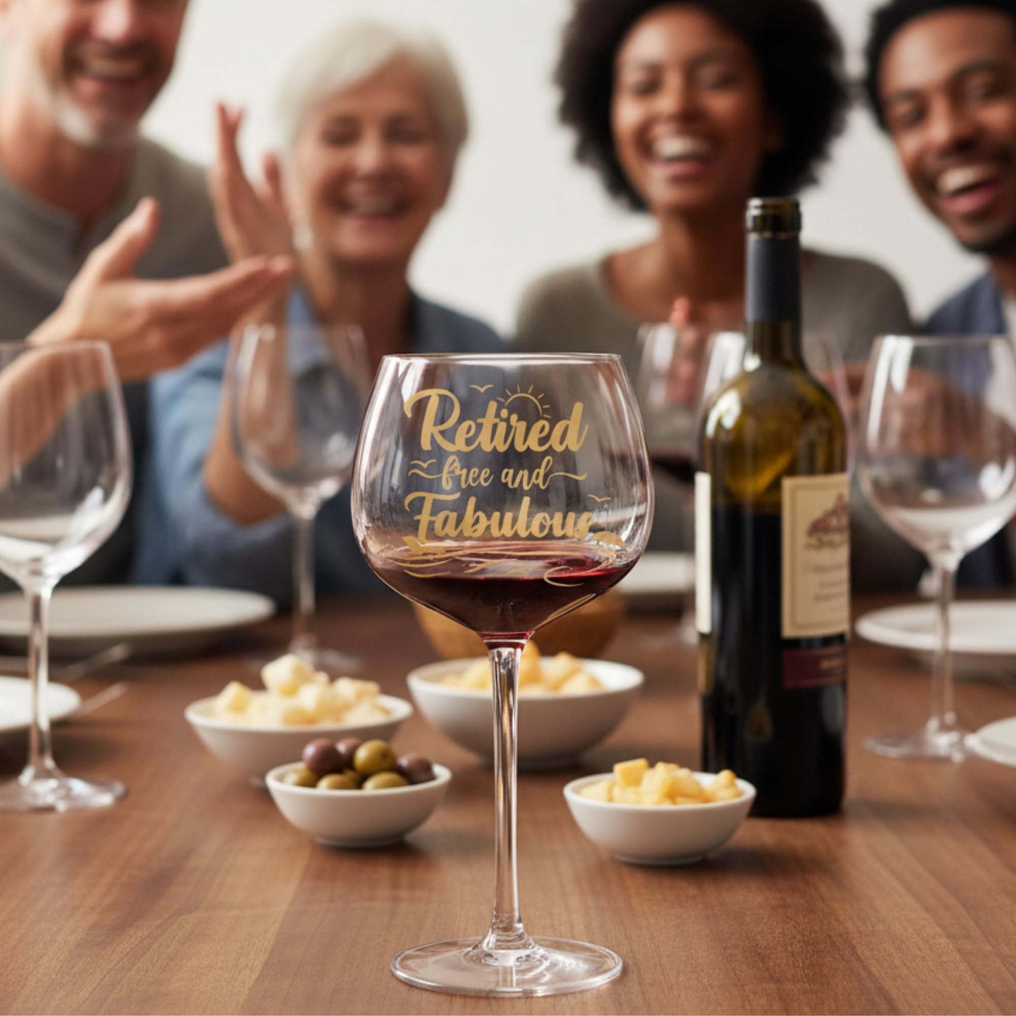 Mailabeeus travel-friendly retirement glass for on-the-go celebrations.