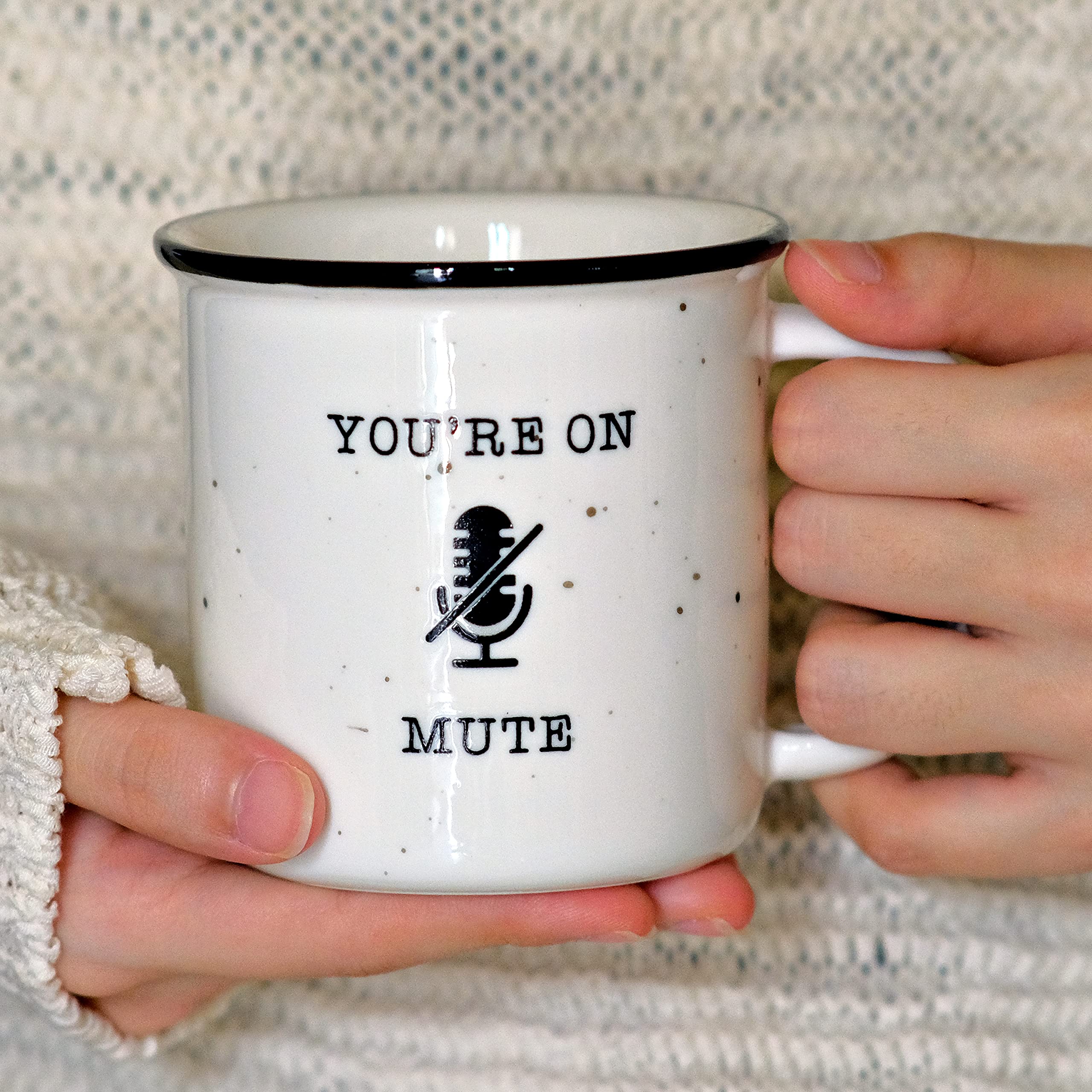 MAINEVENT You're On Mute Mug packaging presentation ready gift