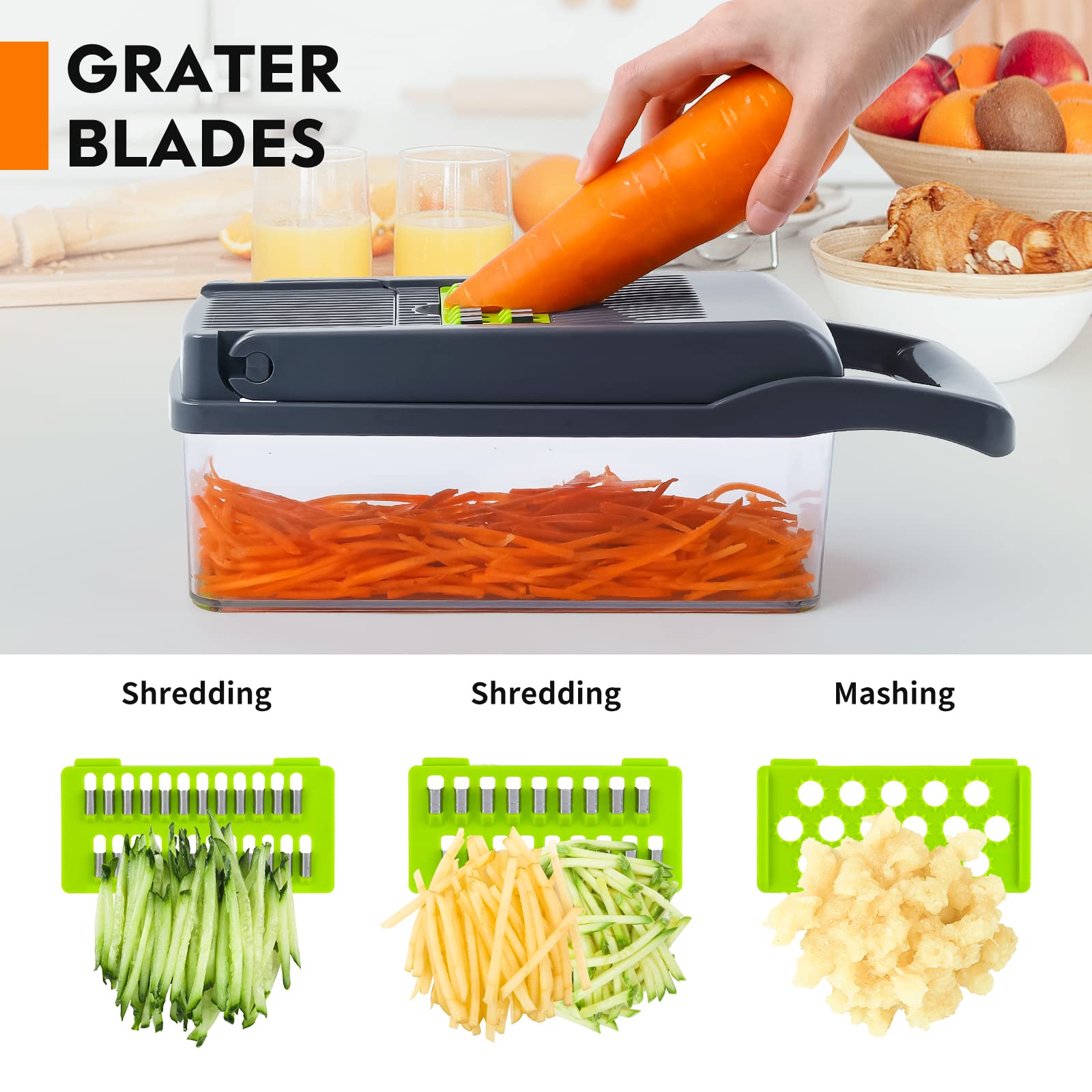 MAIPOR onion chopper quickly dices onions