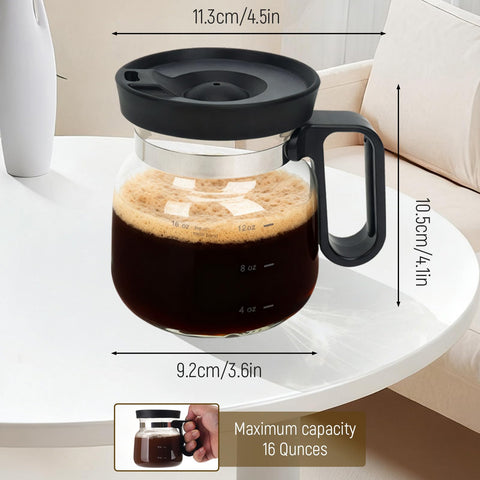 MaiQidd lid design reduces spills while pouring and sipping.