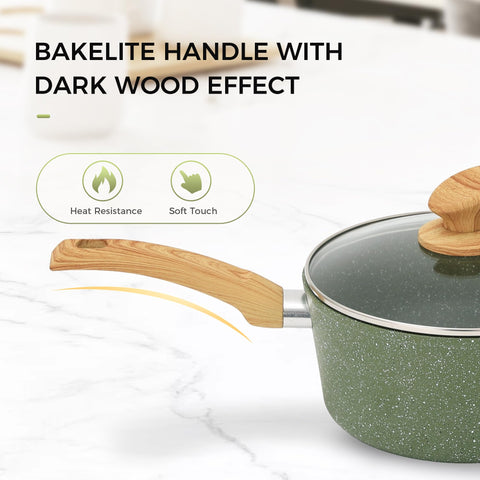 MAISON ARTS 3-quart sauté pan with lid for browning and sautéing