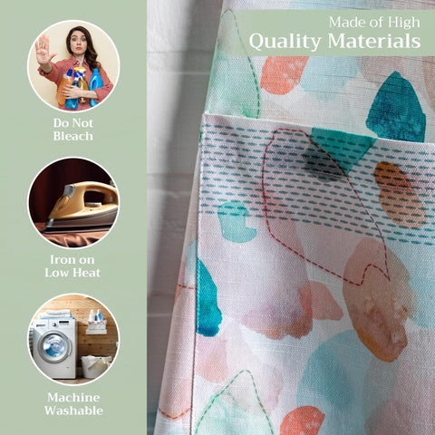 Maison d' Hermine apron adjustable neck strap for a customizable fit.