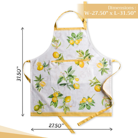 Maison d' Hermine watercolor design print; vibrant European motifs brighten any cooking station.