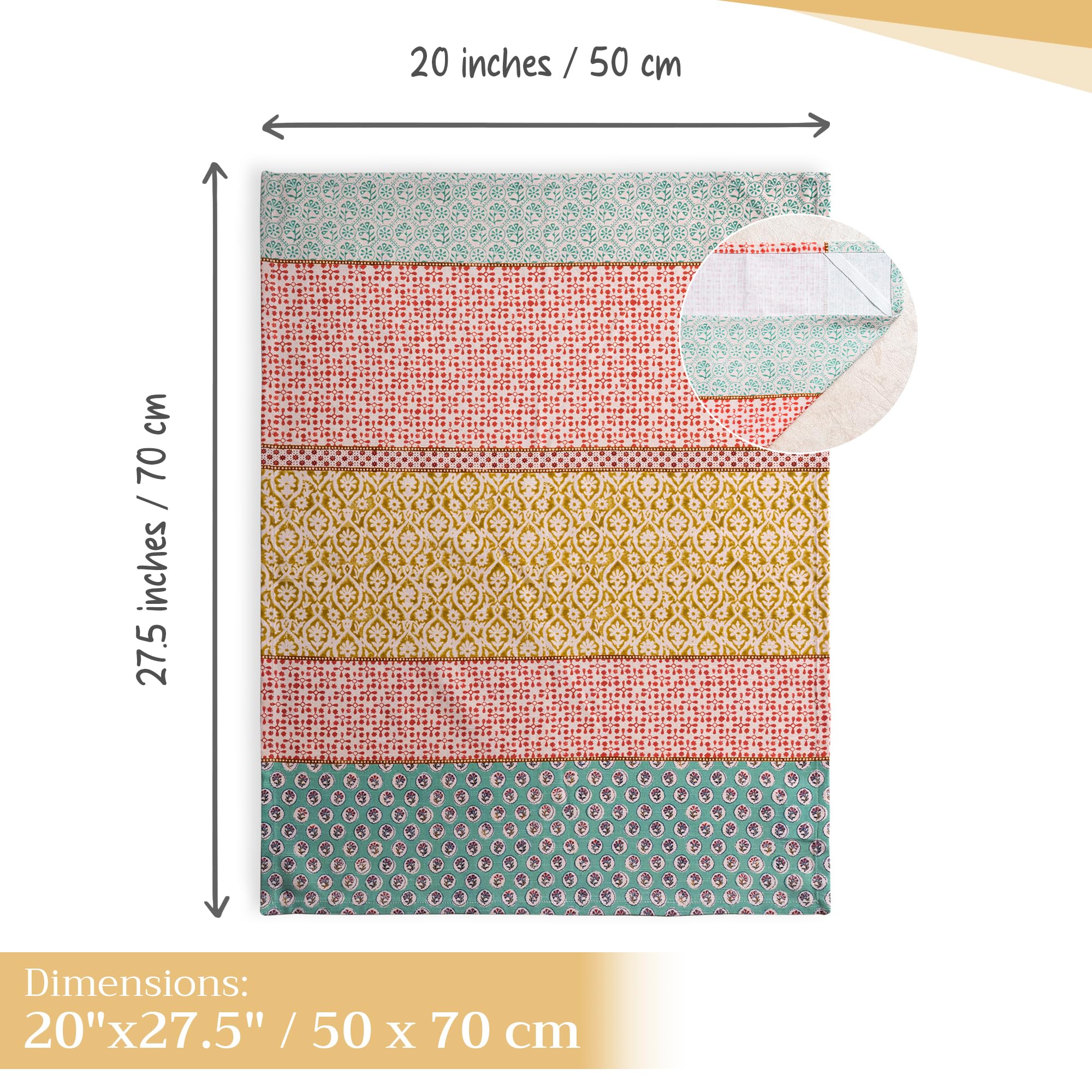 Maison d'Hermine bar towels combine farmhouse charm with everyday cleaning tasks.