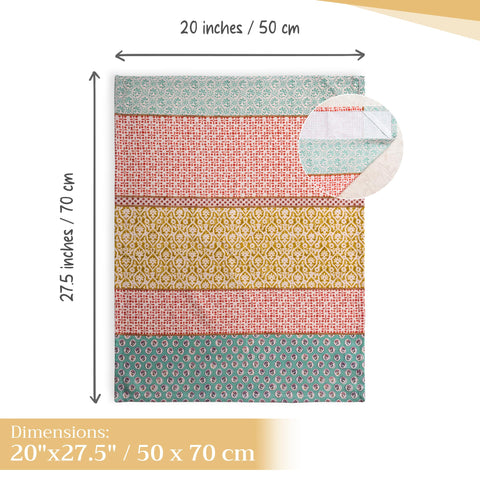 Maison d'Hermine bar towels combine farmhouse charm with everyday cleaning tasks.