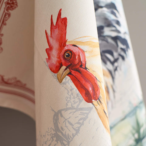 Maison d'Hermine Campagne towel serves as versatile tea towel for entertaining.
