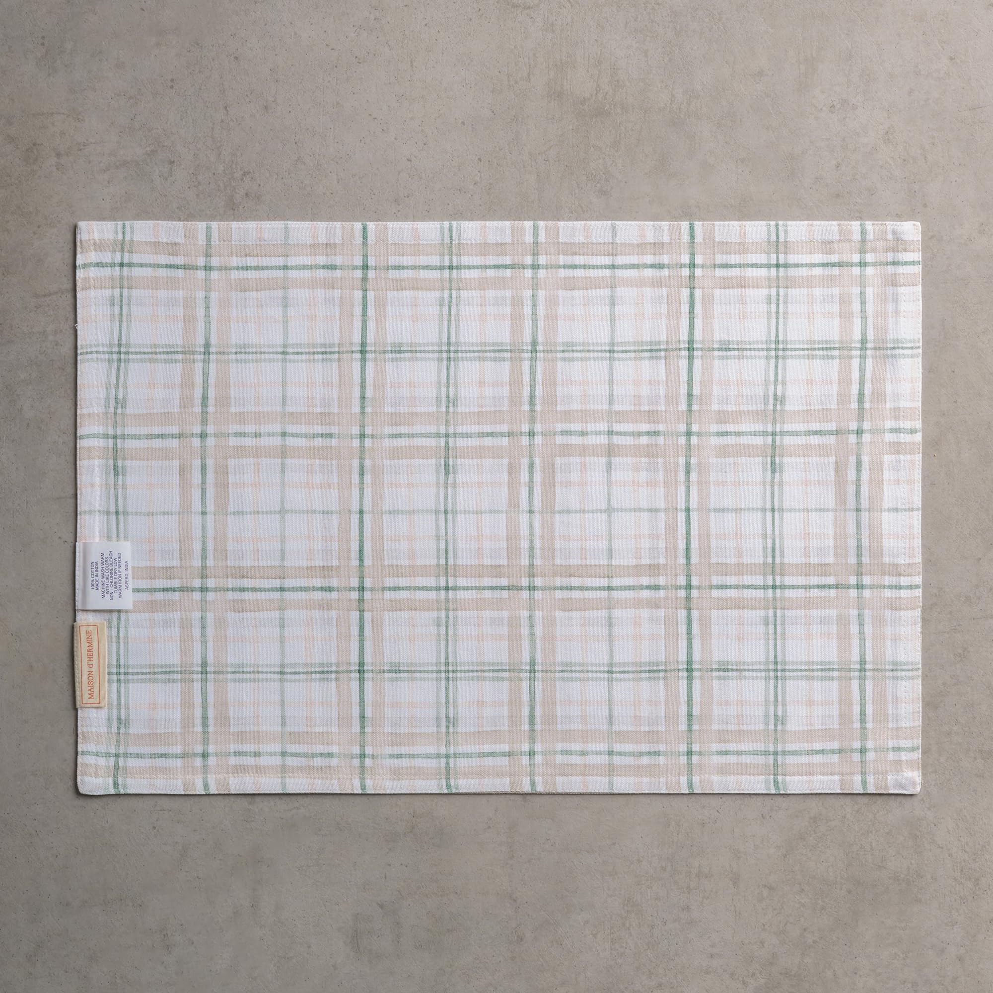 Maison d'Hermine dining-table decor placemat adds subtle charm to any occasion.