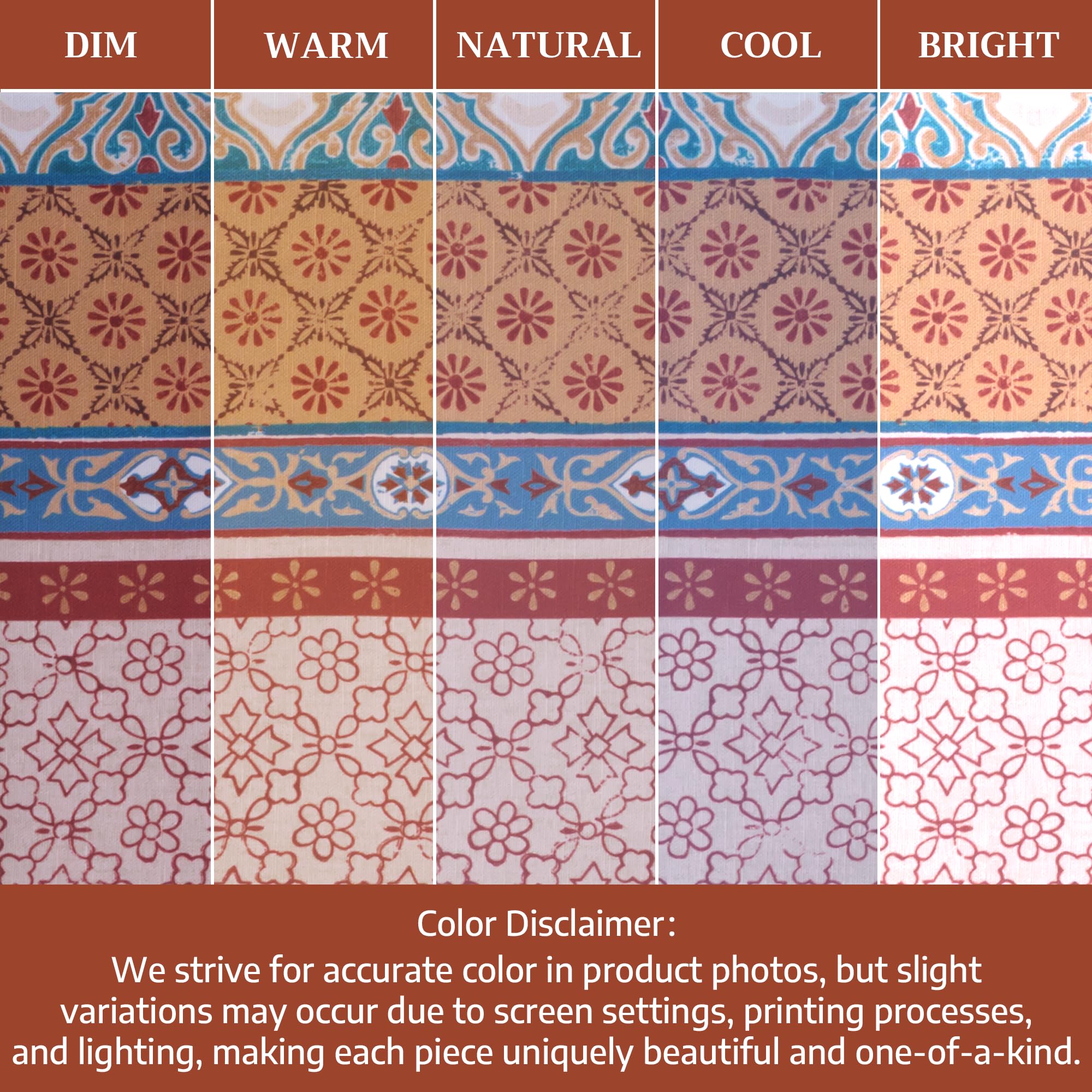 Pair with matching linens for cohesive fall or Christmas decor