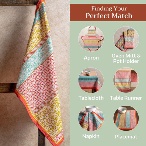 Maison d'Hermine set of 3 towels delivers versatile drying and decor options.