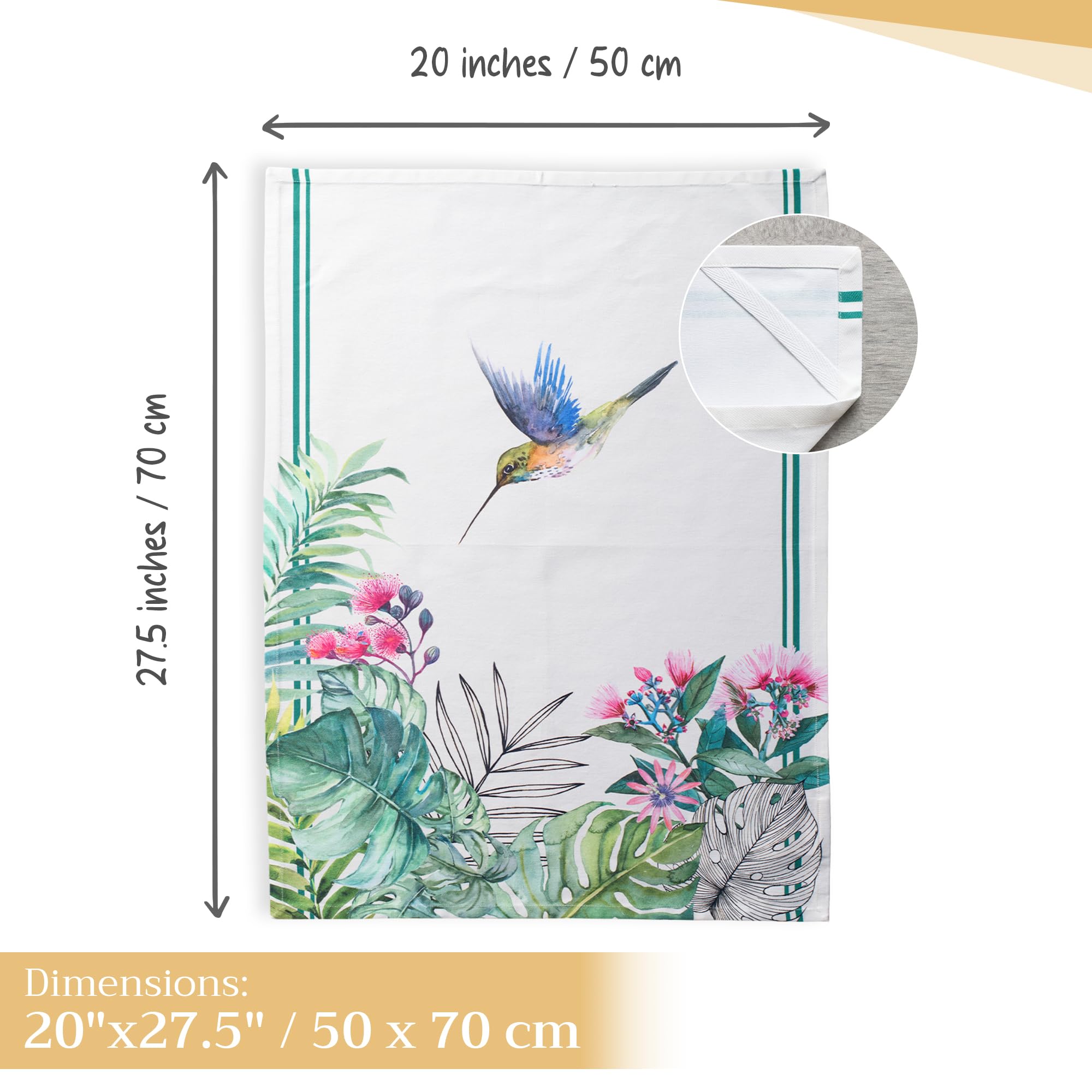 Maison d' Hermine towel drying dishes for daily kitchen tasks