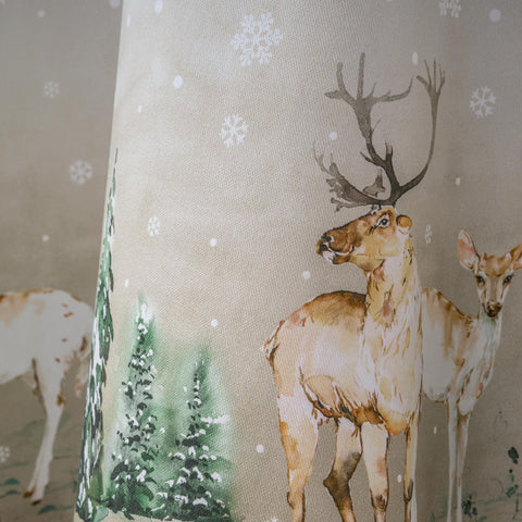 Maison d' Hermine easy-care fabric helps refresh after events.