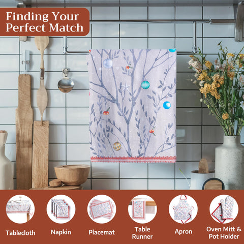 Maison d'Hermine hanging-loop towel providing easy drying and storage.